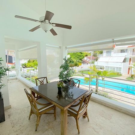 Blue Ocean Beachfront Villas & Apartments - Wifi, Pool, Bbq, Playa Los Corales 푼타 카나 외부 사진